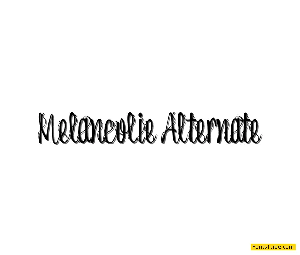 Melancolie Font Family