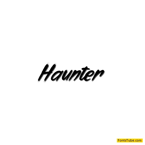 Haunter Font