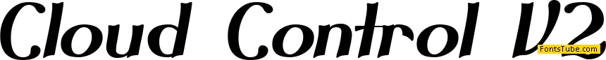 Cloud Control Font