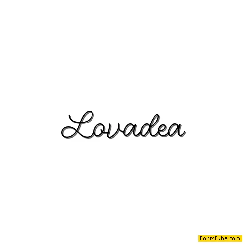 Lovadea Font