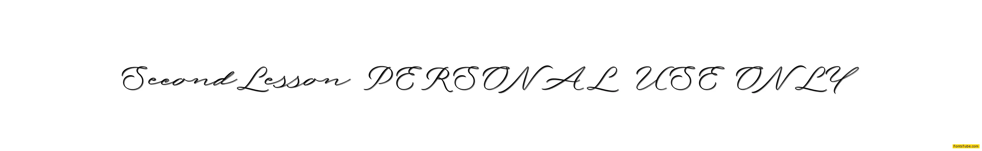 Second Lesson