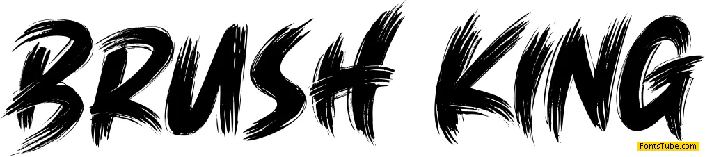 Brush King Font