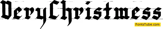 Very Christmess Font
