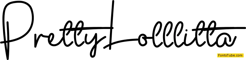 Pretty Lolllitta Font