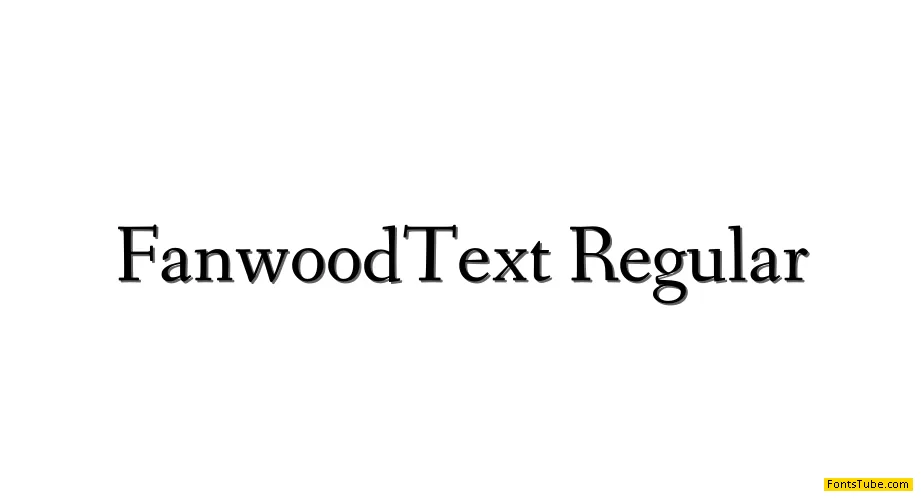 Fanwood Text