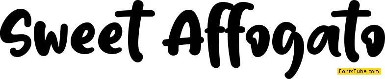 Sweet Affogato Font