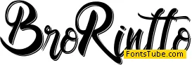 Bro Rintto Font