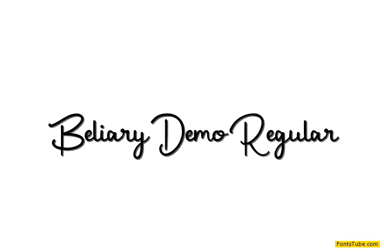 Beliary Demo Font