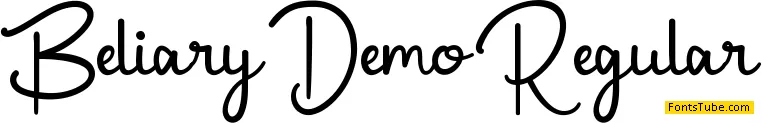 Beliary Demo Font
