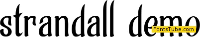 Strandall Font