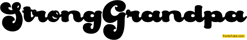 Strong Grandpa Font