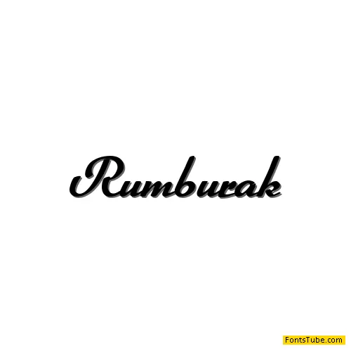 Rumburak Font