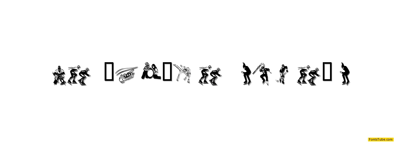 KR Winter Sports Font