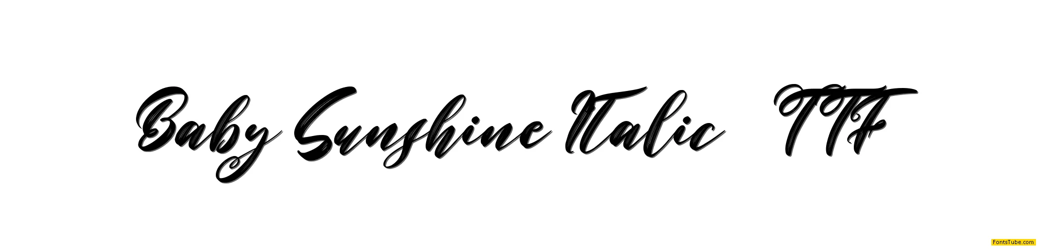 Baby Sunshine Font Family
