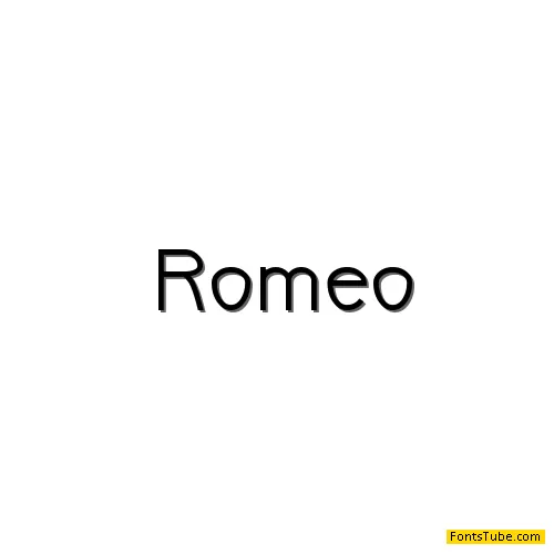 Romeo Font