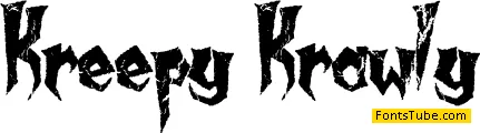 Kreepy Krawly Font