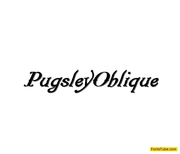Pugsley Font Family
