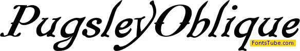 Pugsley Font Family