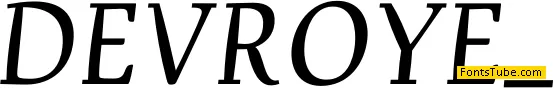 Devroye Font Family