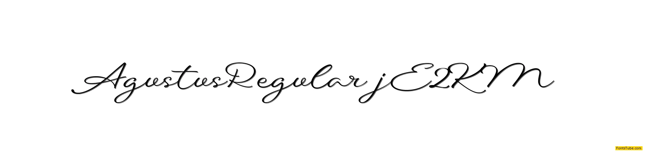 Agustus - Handwriting