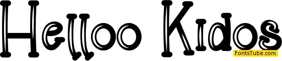 Helloo Kidos Font