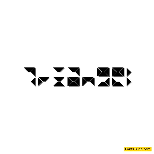 Triangel Font