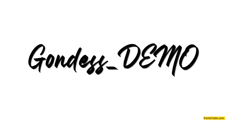 Gondess_DEMO Font
