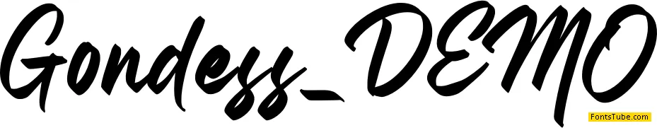 Gondess_DEMO Font
