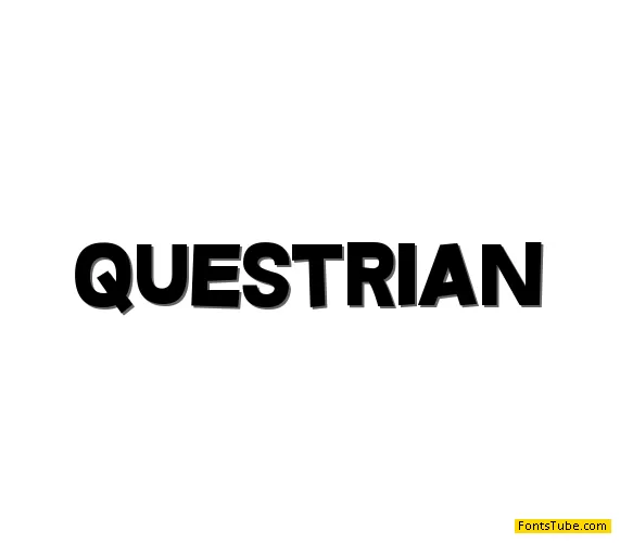 Questrian Font