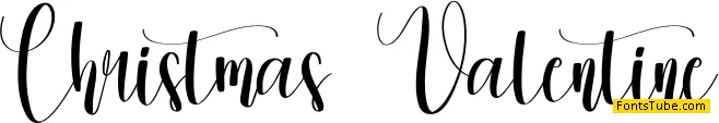 Christmas Valentine Font
