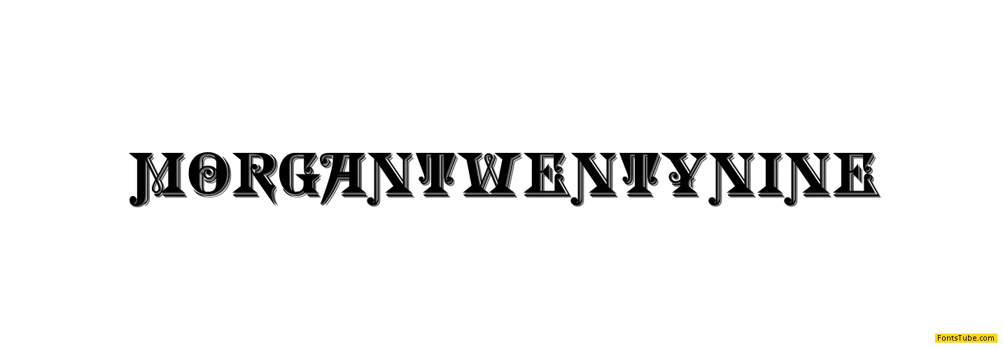 Morgan Font