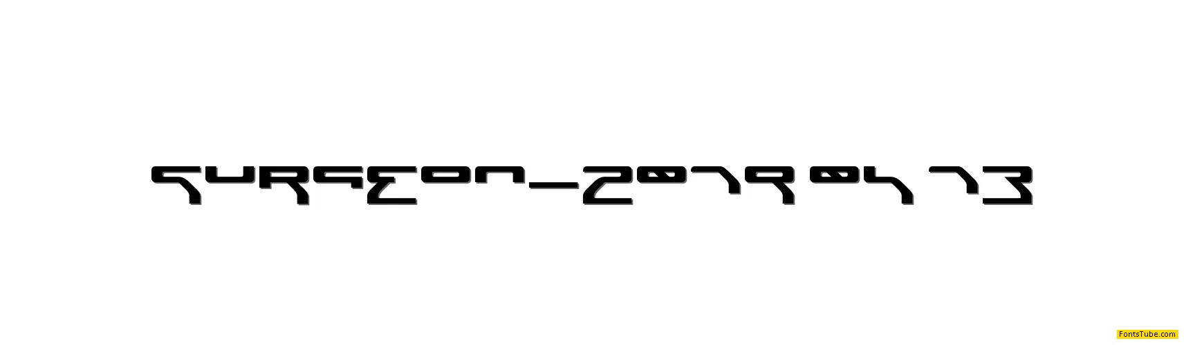 Surgeon Font