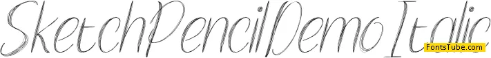 Sketch Pencil Demo Font Family
