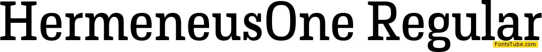 HermeneusOne Font