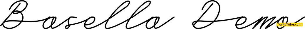 Basella-Demo Font