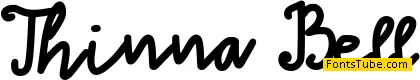 Thinna Bell Font