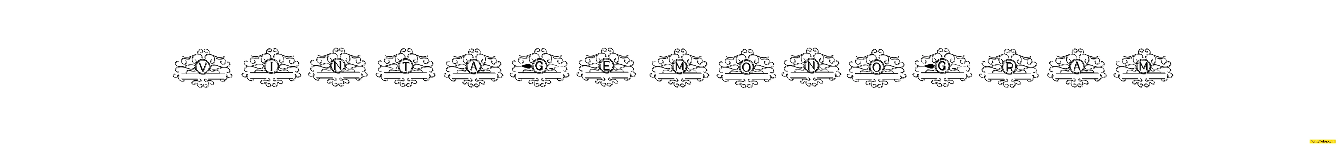 Vintage Monogram