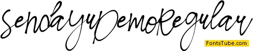Sendayu Demo Font