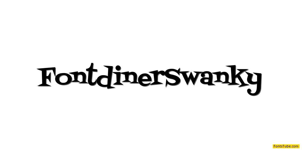 Fontdiner Swanky Font