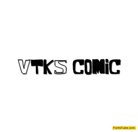 VTKS COMIC Font