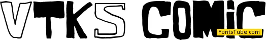 VTKS COMIC Font