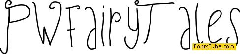 PWFairyTales Font