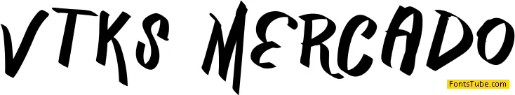 Vtks Mercado Font