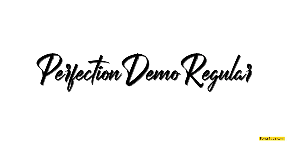 Perfection Demo Font