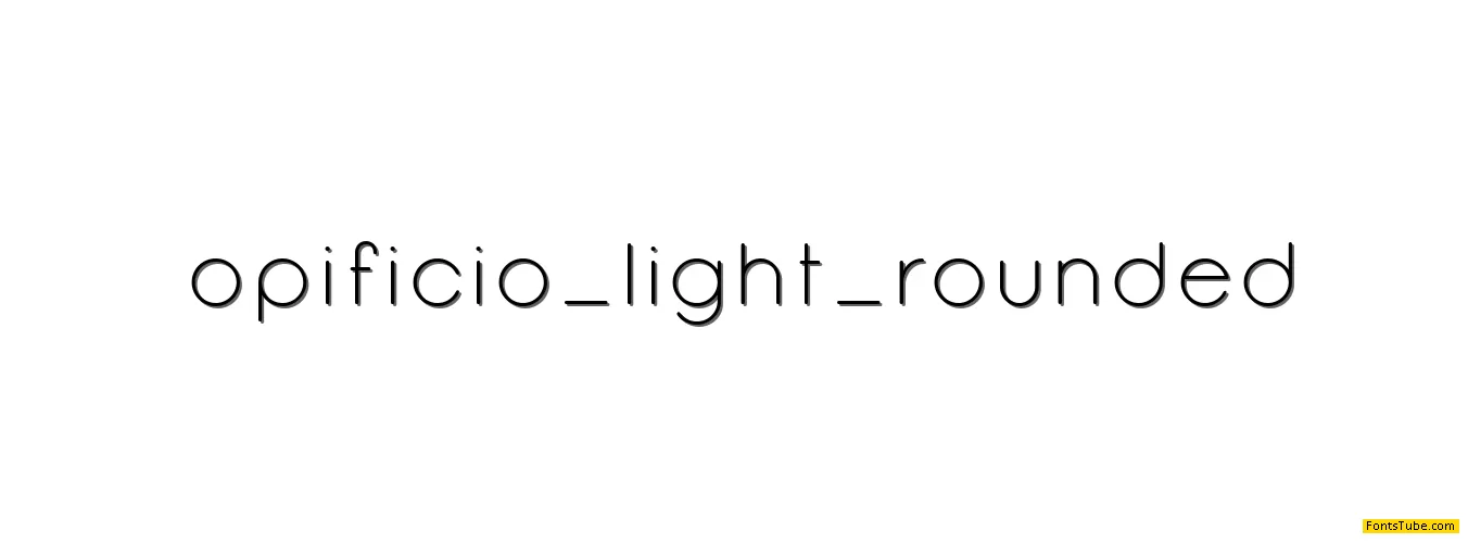 Opificio Font Family