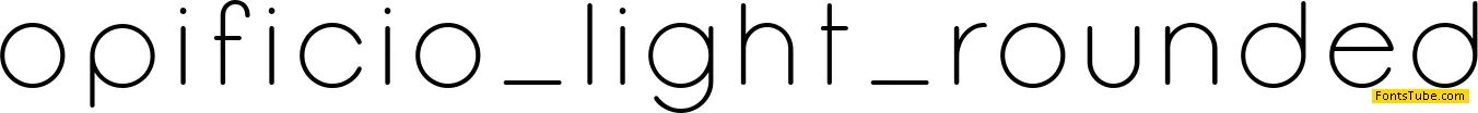 Opificio Font Family
