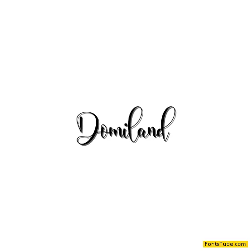 Domiland Font