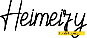 Heimeiry Font