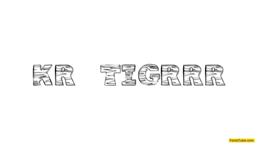 KR Tigrrr Font