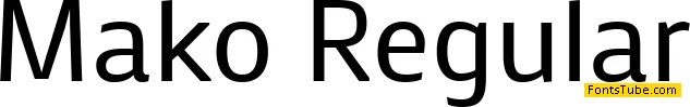 Mako Font